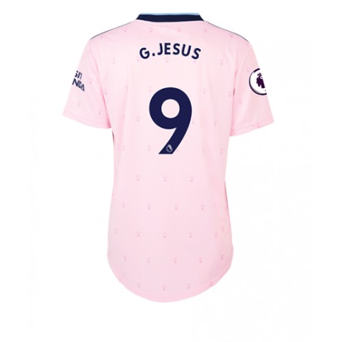 Fotbalové Dres Arsenal Gabriel Jesus #9 Dámské Alternativní 2022-23 Krátký Rukáv
